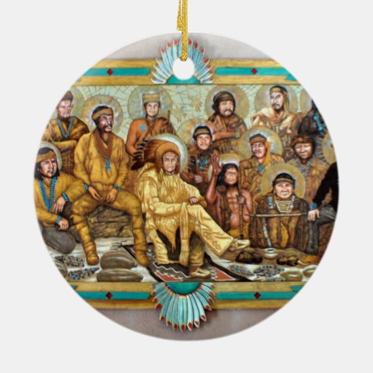 Santuario de Chamayo New Mexico Ornament (Achterkant)