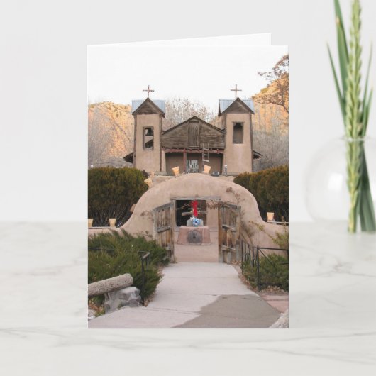 Santuario-DE-Chimayo Kaart (Voorkant)