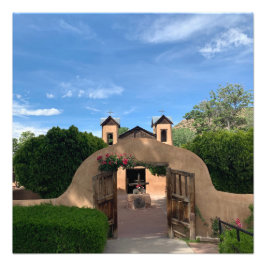 Santuario de Chimayo kerk foto katholiek Afdruk