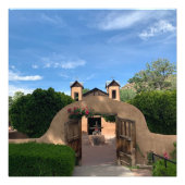 Santuario de Chimayo kerk foto katholiek Foto Afdruk (Voorkant)