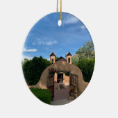 Santuario de Chimayo kerk foto katholiek Keramisch Ornament (Rechts)