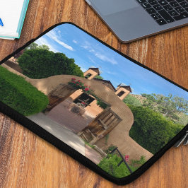 Santuario de Chimayo kerk foto katholiek  Laptop Sleeve