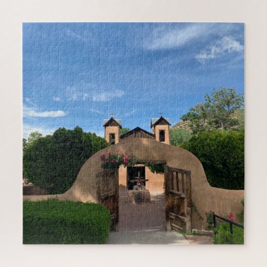 Santuario de Chimayo kerk foto katholiek Legpuzzel (Verticaal)