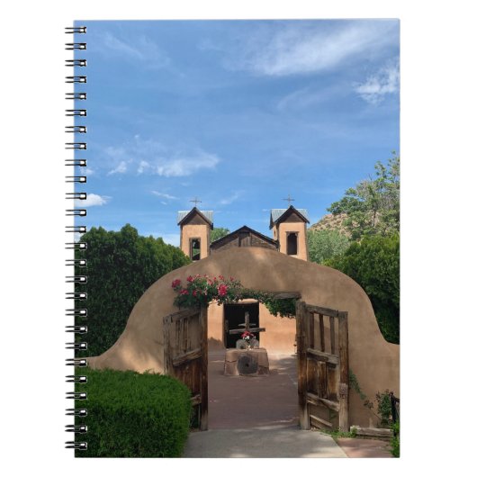 Santuario de Chimayo kerk foto katholiek Notitieboek (Voorkant)
