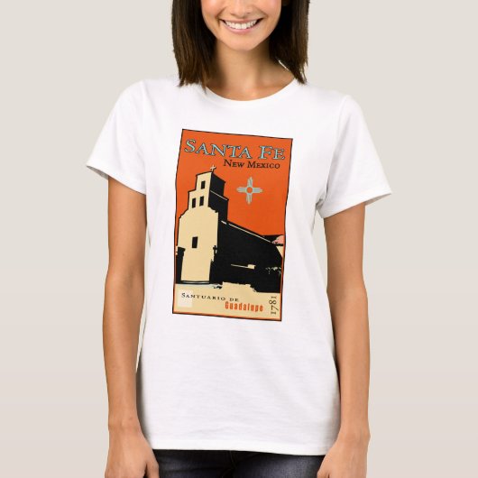 Santuario de Guadalupe T-shirt (Voorkant)