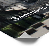 Santuario San Ignacio de Loiola, Loiola, Spanje Poster (Hoek)