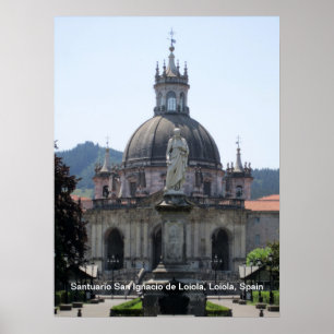 Santuario San Ignacio de Loiola, Loiola, Spanje Poster