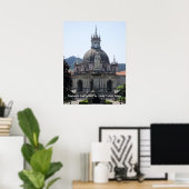 Santuario San Ignacio de Loiola, Loiola, Spanje Poster (Thuiskantoor)