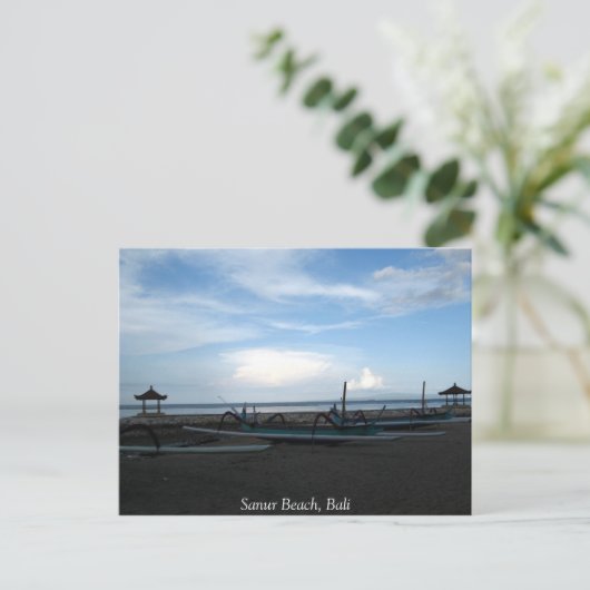 Sanur Beach, Bali Briefkaart (Staand voorkant)
