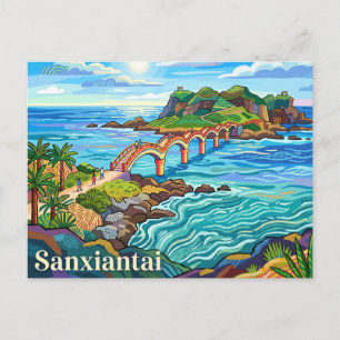 Sanxiantai, Taitung, Taiwan Briefkaart