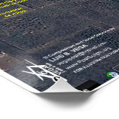 Sanzchaocun Orion sterrenkaart Perfect Poster (Hoek)