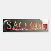 SAO Alumni Bumpersticker (Voorkant)
