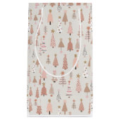 Sao Cadeau Sapin Noël Rose Scandinave Klein Cadeauzakje (Voorkant)