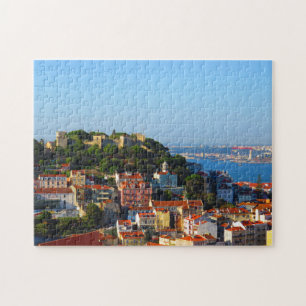 São Jorge Castle in Lissabon, Portugal Legpuzzel