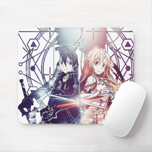 SAO KIRITO ASUNA MUISMAT (Met muis)