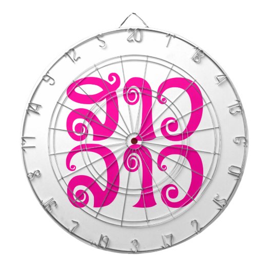 Sao Lao ✿ Lady Lao ✿ Laos/Laotiaanse taal Dartbord (Voorkant)