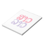 Sao Lao ✿ Lady Lao ✿ Laos/Laotiaanse taal Notitieblok (Linkerzijde)