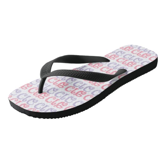 Sao Lao ✿ Lady Lao ✿ Laos/Laotiaanse taal Teenslippers (Schuin)
