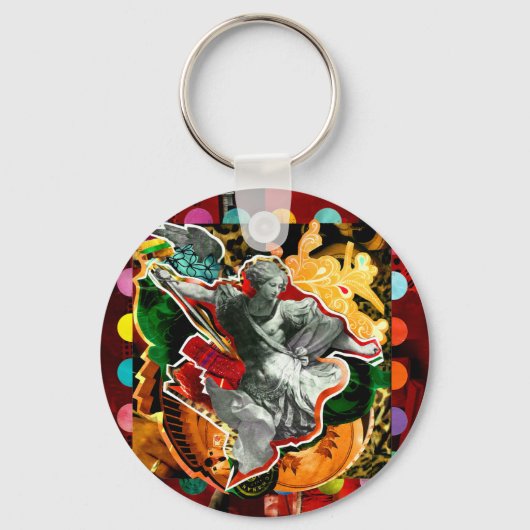 São Miguel Arcanjo (Archangel Michael) Sleutelhanger (Voorkant)