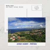 Sao Miguel, Azoren Briefkaart (Voorkant / Achterkant)