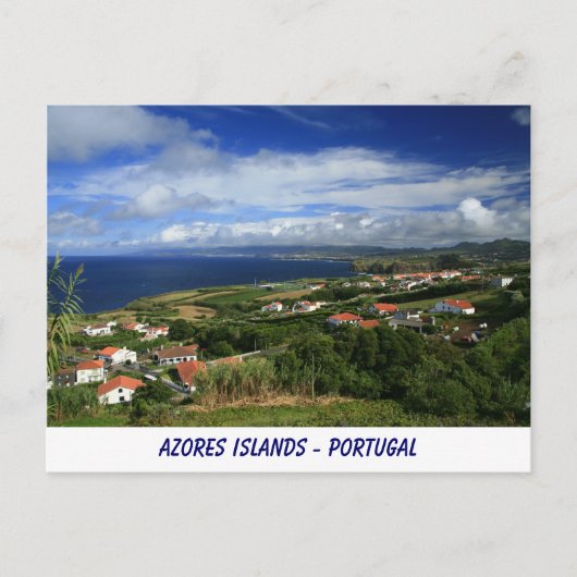 Sao Miguel, Azoren Briefkaart (Voorkant)