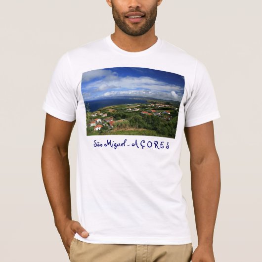 Sao Miguel, Azoren T-shirt (Voorkant)