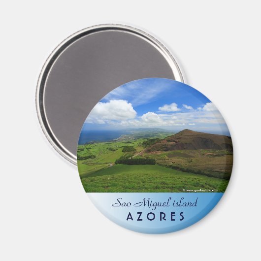 Sao Miguel green Magneet (Voorkant / Achterkant)