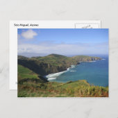 São Miguel Island, Açores/Azoren Briefkaart (Voorkant / Achterkant)