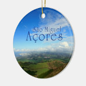 Sao Miguel Island Azoren Keramisch Ornament (Links)