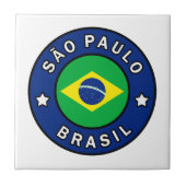 São Paulo Brasil Tegeltje (Voorkant)