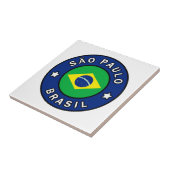 São Paulo Brasil Tegeltje (Zijkant)