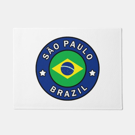 São Paulo Brazilië Deurmat (Voorkant)