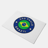 São Paulo Brazilië Deurmat (Schuin)