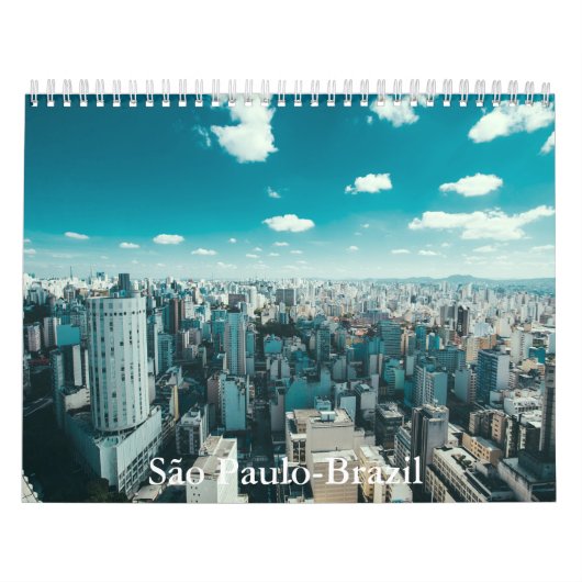 São Paulo-Brazilië Kalender (Hoes)