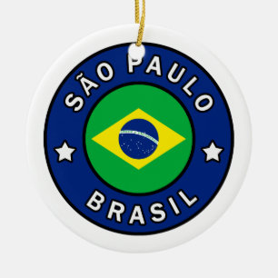 São Paulo Brazilië Keramisch Ornament