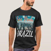 São Paulo Brazilië, Mannen T-shirt (Voorkant)