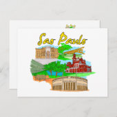 Sao Paulo - Brazilië.png Briefkaart (Voorkant / Achterkant)