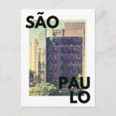 São Paulo Briefkaart (Voorkant)