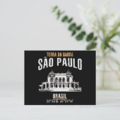 São Paulo Briefkaart (Staand voorkant)