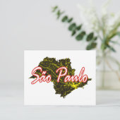 Sao Paulo Briefkaart (Staand voorkant)