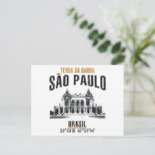 São Paulo Briefkaart (Staand voorkant)