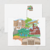 Sao Paulo Briefkaart (Voorkant / Achterkant)