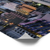 Sao Paulo Cityscape 2 Poster (Hoek)