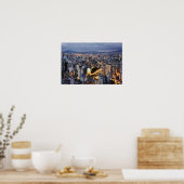 Sao Paulo Cityscape 2 Poster (Keuken)