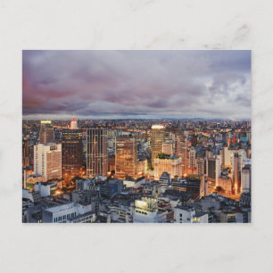 Sao Paulo Cityscape Briefkaart