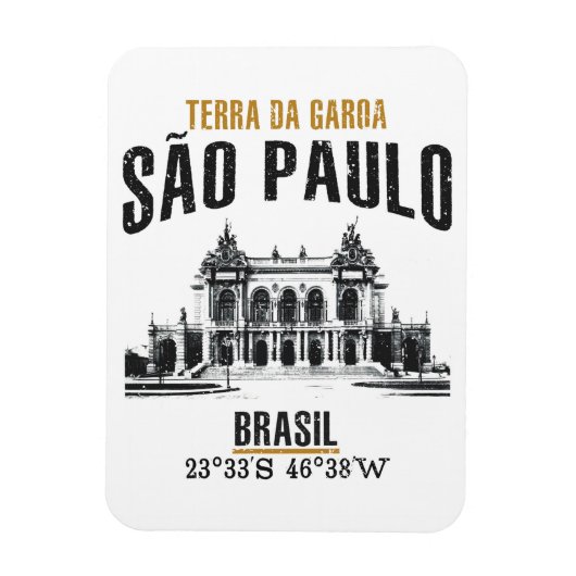 São Paulo Magneet (Verticaal)