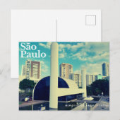 São Paulo - Memorial da America Latina Briefkaart (Voorkant / Achterkant)