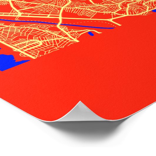 Sao Paulo - paradepaardje Retro Poster (Hoek)