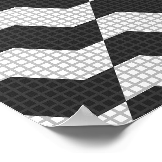 São Paulo Sidewalk - SP Poster (Hoek)