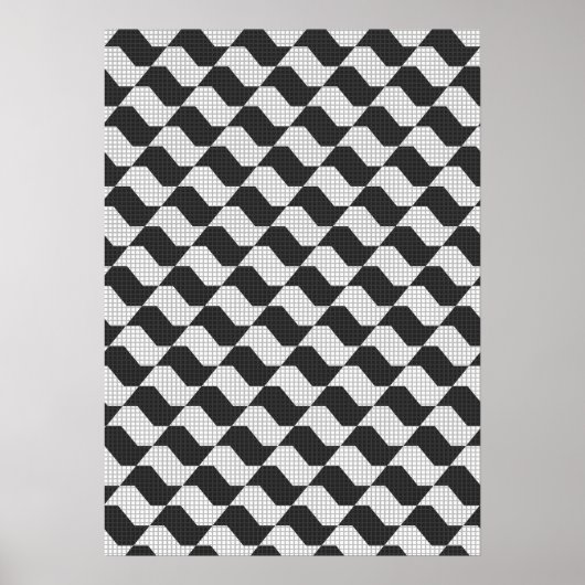 São Paulo Sidewalk - SP Poster (Voorkant)